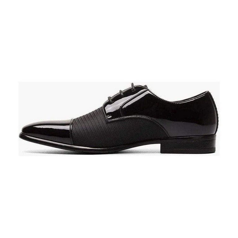 Stacy Adams Pharoah Cap Toe Oxford Shoes Wedding Prom Black 