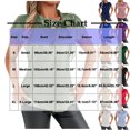 thumbnail image 3 of FRSASU Womens Bat Sleeve Tunic Tops Solid Color Round Neck Bowknot Loose Fit Short Sleeve Summer Shirts Yellow M(M), 3 of 6