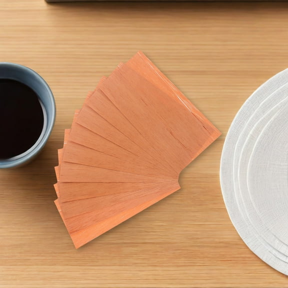 Beaupretty 10Pcs Scented Cedar Planks Decorative Cedar Chips for Cigar Box Accessories