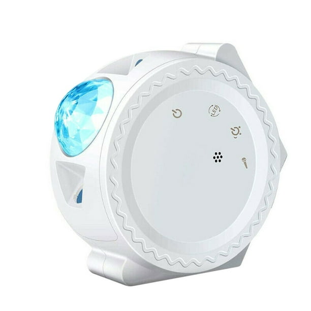 Inteprter Proyector de luz de estrella, luces nocturnas giratorias de ola oceánica, lámpara de nebulosa USB ajustable, proyector de cielo Iluminación y accesorios