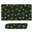 thumbnail image 2 of Balery St. Patrick'S Day8 Mouse Pad ,15.8x29.5 In Large Gaming Mouse Pad Desk Mat Long Non-Slip Rubber Stitched Edges,Waterproof Mousepad Desk Mat For Gamer Office Home, 2 of 9