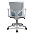 thumbnail image 4 of Workspace by Alera Mesh Back Fabric Task Chair, Supports Up to 275 lb, Seafoam Blue, 4 of 5