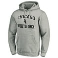 thumbnail image 2 of Men's Heather Gray Chicago White Sox Heart & Soul Pullover Hoodie, 2 of 3