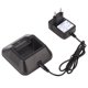 thumbnail image 2 of Fast Charger, Black Safe AC 110V-240V Charger de Escritorio para Radio Walkie Talkie, 2 of 7