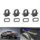 thumbnail image 1 of Black Truck Bed Side Wall Anchors 4Pcs Set Tie Downs Anchor for Silverdo Pickup Anchor Truck Bed, 1 of 5