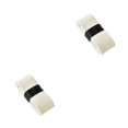 thumbnail image 4 of Advancent Paquete de 12 cintas de agarre para raqueta de tenis portátil béisbol bádminton caña de pescar bicicleta bicicletas sudor Blanco 2piezas, 4 of 6