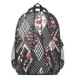 thumbnail image 3 of Pioneer Flower Backpack for School,Cute School Bag,Schoolbag with Adjustable Shoulder Straps & Padded Back,16.9 Inch, 3 of 5