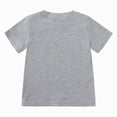 thumbnail image 4 of TOWED22 Toddler Little Boys Girls Dinosaur T-Shirt Kids Summer Short Sleeve Graphic Cotton Tee Top(Grey,18-24 M), 4 of 4