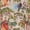 Pink, variant on Taupe Tropical Peel and Stick Wallpaper with Exotic Birds Vintage Chinoiserie Wallpaper for Bedroom Bathroom 17.7''x118'' Removable Self Adhesive Floral Contact Paper for Cabinets Shelves Wall