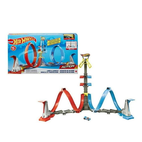 Pista de Juguete Hot Wheels Action Desafío de Altura