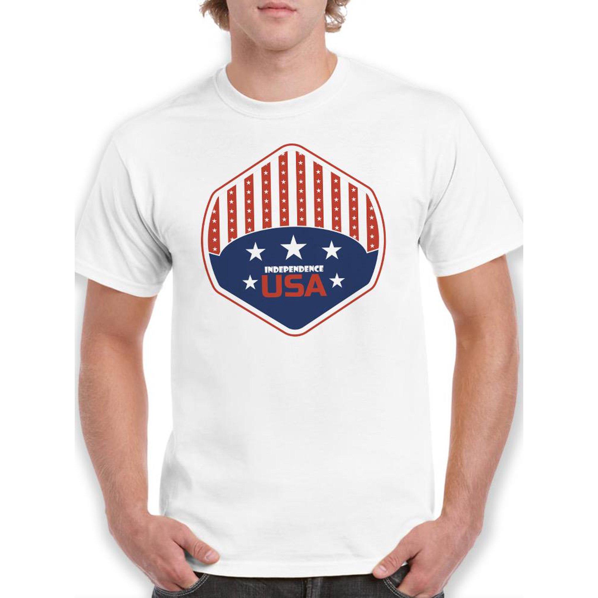 Independence U.s.a T-Shirt Men -Image by Shutterstock Male Small