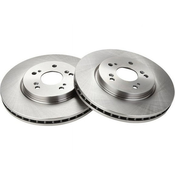 Front Brake Rotor Set 2 Piece - Compatible with 2007 - 2012 Acura RDX 2008 2009 2010 2011