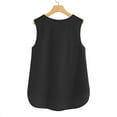 thumbnail image 3 of ZANZEA S-5XL Women Sleeveless Tank Tops Irregular Camisole Blouse Cami, 3 of 3