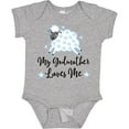 thumbnail image 3 of Inktastic Godmother Godson Lamb Boys Baby Bodysuit, 3 of 5