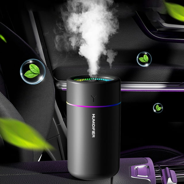 Dvkptbk Small Humidifier Humidifier Small Portable Mini Car Humidifier USB Plug in Silent Hydration 400Ml Bedroom Hydration Spray Car Accessories