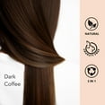 thumbnail image 3 of Dark Coffee Hair Dye Shampoo for Gray Hair, Long Lasting Hair Color Shampoo for Women and Men, 500ml, 3 of 8