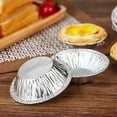 thumbnail image 4 of Moldes Para Magdalenas De 250 Piezas, Molde Desechable Para Tarta De Huevo De Papel De Aluminio, Artesanía Diy, Tienda De Moldes Para Muffins Ligeros Multiusos Minnieouse  HA015470-00, 4 of 5