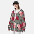 thumbnail image 3 of Lsque Rose Flowers UPF 50+ Lightweight Sun Protection Men's Women's Long Sleeve Shirt, Hoodie Performance -3X-Large, 3 of 9