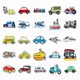 thumbnail image 4 of 50 Sheets Transport Cartoon Suitcase Stickers Waterproof Gr, 4 of 5