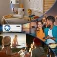 thumbnail image 6 of VANKYO Leisure 470 HD Mini Projector with Roku Express Streaming Player, 50000 Hrs LED Life, 240'' Display Screen for Home Theater & Outdoor Movies, 6 of 9