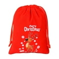 thumbnail image 2 of ToyKingdee Small Coth Christmas Gift Bags with Drawstring, Jewelry Bags Bulk, Mini Velvet Pouch for Wrapping Holiday Party Favors or Gifts for Friends, 2 of 7