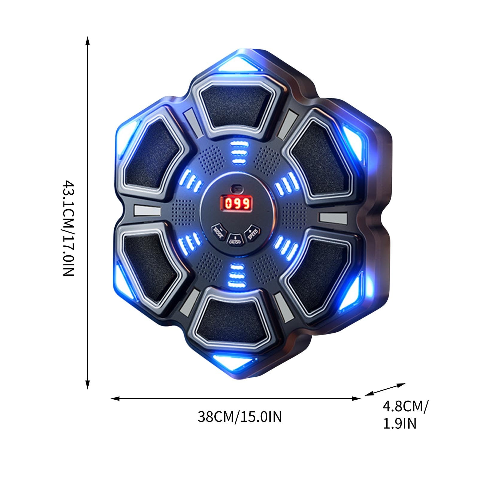 Boxing Music Machine Punching Machine,Boxing Trainer Gifts for Smart Kids,Fitness Equipment Heavy Punching Bag,Punching Bag Kids Workout Equipment