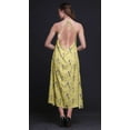 thumbnail image 2 of Bimba Bird Causal Long Backless Halter NeckÂ&nbsp;DressÂ&nbsp;Women Printed BeachÂ&nbsp;Dress-X-Large, 2 of 6