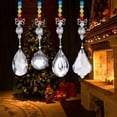 thumbnail image 7 of Crystal Suncatchers, Hanging Crystals Ornament Sun Catcher with Chain, 4 Packs Glass Beads Ball Prisms Pendant Rainbow Maker for Window Home Office Garden Decoration, 7 of 7
