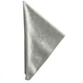 thumbnail image 6 of Balsa Circle 50 Pieces 20" x 20" Silver Premium Velvet Napkins Linens, 6 of 7