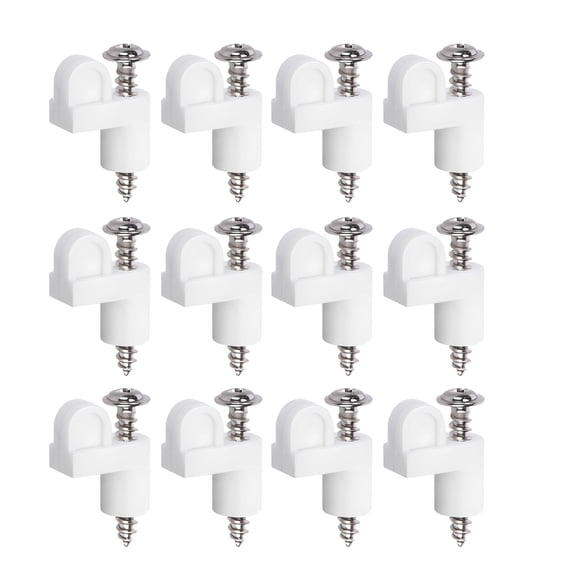 Hioecau Window Screen Clip with Screws Fastens Winter Window Screens Storm Windows Storm Panels Screen Door Offset Window Clips
