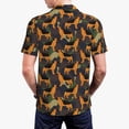 thumbnail image 6 of Wukai German Shepherd Dog Men’s Polo Shirts,Quick-Dry Athletic Shirt,Classic Fit Shirts-Medium, 6 of 8
