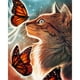 thumbnail image 1 of DIY diamante pintura mariposa gato perro completo taladro Rhinestone mosaico arte imagen FLhrweasw Nuevo, 1 of 1