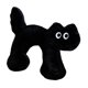 thumbnail image 1 of Juguete de peluche suave, decoración de animales, figurita, accesorios para fotos, cojín de peluche, almohada para sala de estar, sofá, recuerdo de , negro, 1 of 8