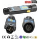 thumbnail image 5 of Comprobador de arnés de enganche de 13 pines, comprobador de iluminación de remolque y caravana de 13 pines, comprobador de enchufe de remolque de 12 V y 13 pines para cableado de luz, 5 of 5