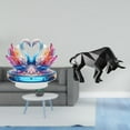 thumbnail image 2 of Escultura De Cisne De Acrílico, Centro De Mesa, Figura Abstracta De Resina Moderna, Decoración De Gabinete, Estantería, Adorno De Mesa Para La Entrada De La Oficina, 2 of 8