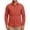 40#Red, variant on Men's Dual Chest Pocket Long Sleeve Tactical Cargo Shirts Lightweight Cooling UPF 50 Sun Protection Button Down Lapel Collar Breathable Work Tops