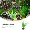 thumbnail image 5 of LEORX 10Pcs Realistic Grass-like Aquarium Decor Ornaments for Fish Tank Accessories 3.9x1.2in, 5 of 8