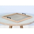 thumbnail image 4 of Sunny Designs Wheat Square Tessa Ottoman Tray, 4 of 5