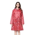 thumbnail image 1 of Mode Mignon Points Imperméable Femmes Poncho Imperméable Veste de Manteau Extérieur Porter, 1 of 10