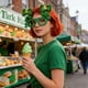 thumbnail image 5 of Gafas de Sol Verdes con Tréboles Del Día de San Patricio, Montura Festiva para Fotos y Celebraciones., 5 of 6