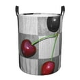 thumbnail image 2 of Goofa Cherries laid Printed Circular Hamper,Laundry Basket with Handles,Storage Baskets Foldable,Large Capacity Laundry Hamper-Medium, 2 of 8