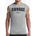 thumbnail image 2 of Savage Men's Workout Shirt for Men, Gym Funny Deadlift Lifting T-Shirt, 2 of 5
