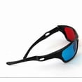 thumbnail image 3 of Anaglyph 3d Glasses (red And Cyan Blue), 3d Glasses For Tv Or Computer, Sports Style, Brand 4 Pairs Pack GuanGuan, 3 of 5