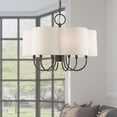 thumbnail image 2 of Livex Lighting - Solstice - 7 Light Chandelier in French Country Style - 24, 2 of 14