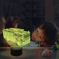 thumbnail image 5 of 3D Night Light Fire Fighting Illusion Lamp with Re, 5 of 5