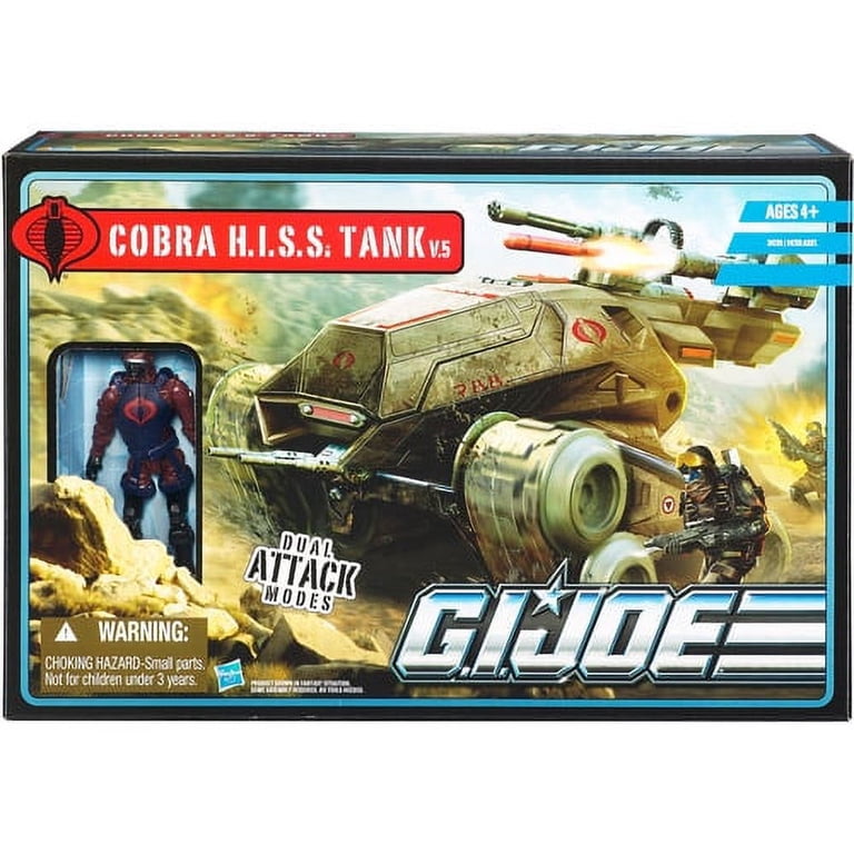 ミリタリー G.I. Joe Cobra H.I.S.S. Tank V.5 GI Joe Pursuit of Cobra Cobra H.I.S.S. Tank v.5 - Walmart.com
