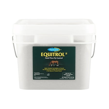 Farnam Equitrol II Feed-Thru Fly Control for Horse 10 Pounds