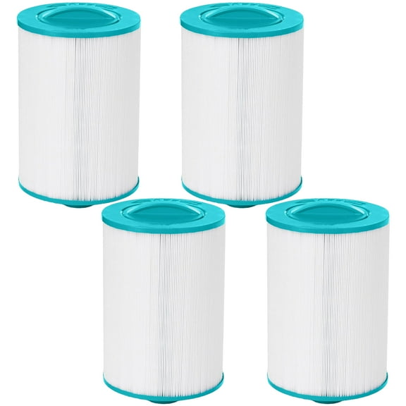 Hurricane 4 Pack HF6H960-01 Advanced Pool and Spa Filter Cartridge Replacement