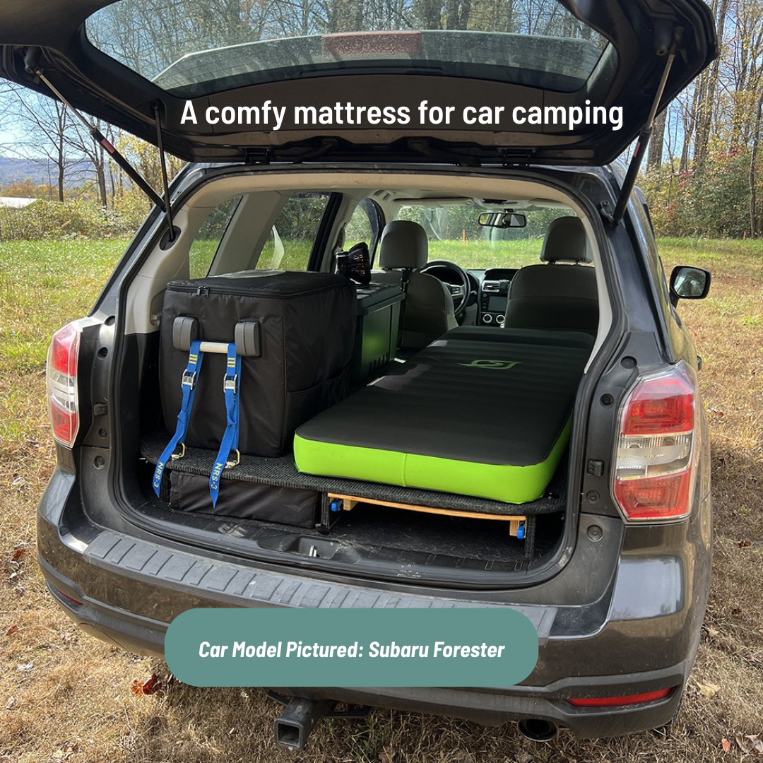 Cloud Layer Self-Inflating Camping Mattress - Small - 5'10" L - For car camping, kids, tweens, smaller spaces