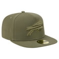 thumbnail image 3 of Men's New Era  Olive Buffalo Bills Color Pack A-Frame 59FIFTY Fitted Hat, 3 of 5